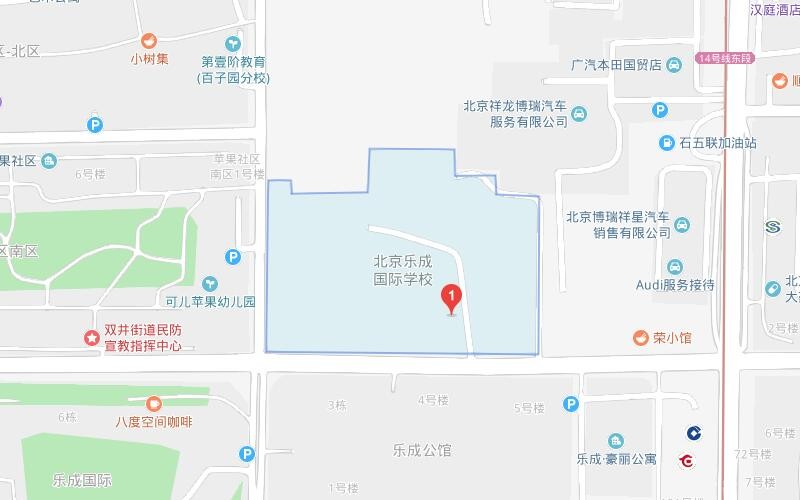 北京乐成国际学校地图图片