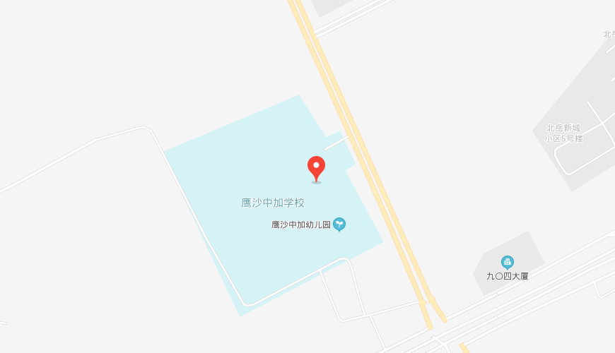 哈尔滨市鹰沙中加学校地图图片
