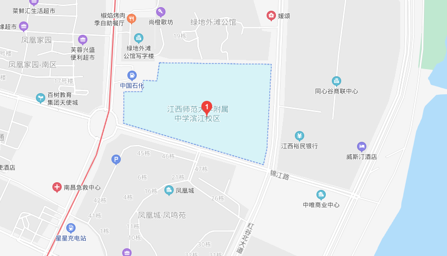 江西师大附中中美国际班地图图片