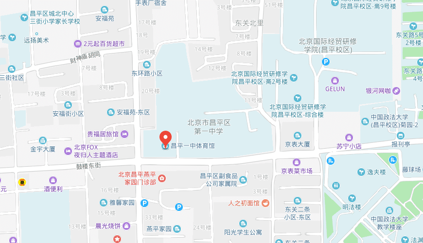 北京市昌平一中国际部地图图片