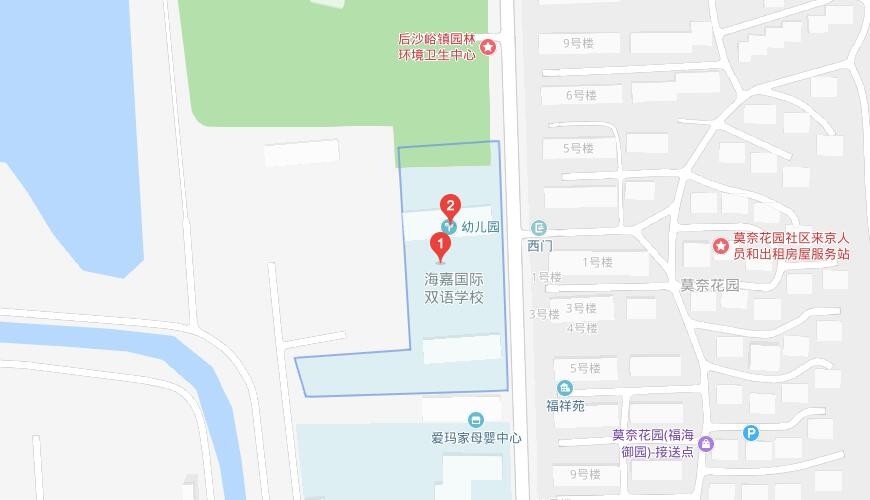 海嘉国际双语学校地图图片