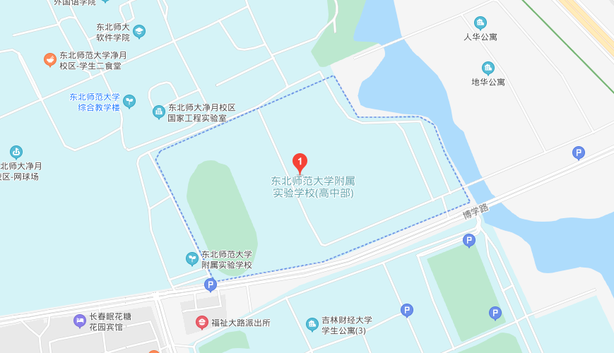 东北师范大学附属中学IB国际课程实验班地图图片