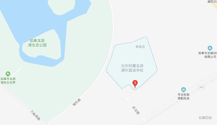 北外附属龙游湖外国语学校地图图片