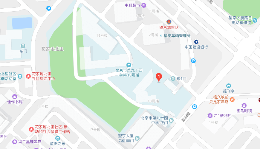 北京世青国际学校地图图片