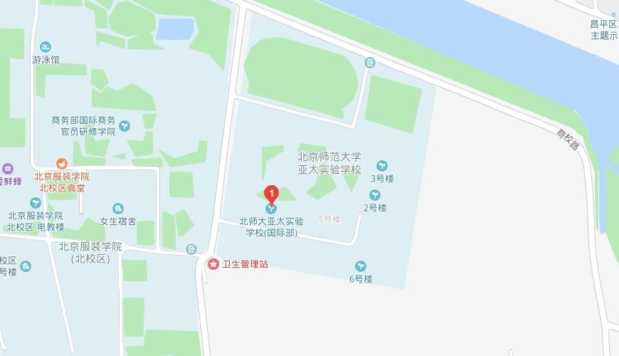 北京师范大学亚太实验学校地图图片