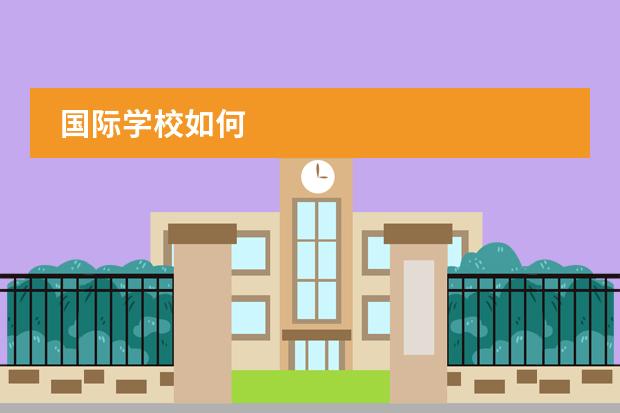 国际学校如何