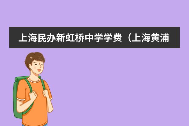 上海民办新虹桥中学学费（上海黄浦国际学校排名）