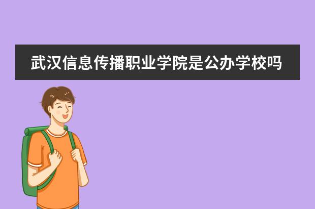 武汉信息传播职业学院是公办学校吗