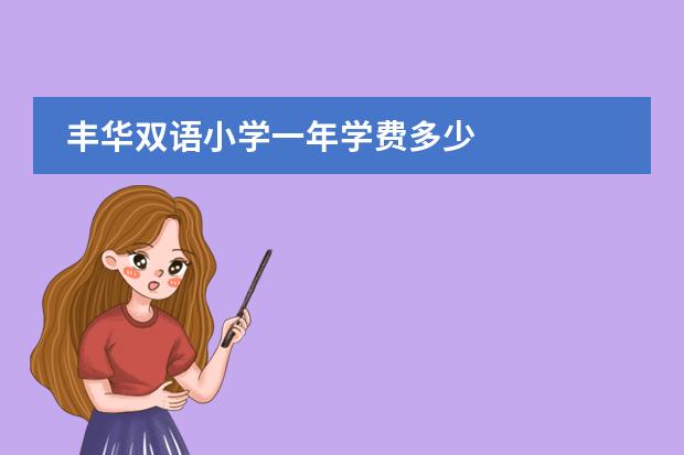 丰华双语小学一年学费多少