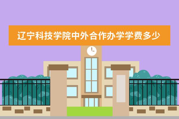 辽宁科技学院中外合作办学学费多少钱一年